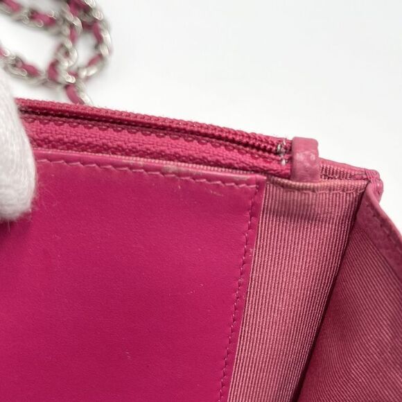 Chanel Chain Wallet Women's Shoulder Bag Coco Mark Crossbody Wallet Chanel - Picture 10 of 16